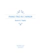 Piano Trio in C Minor P.O.D cover